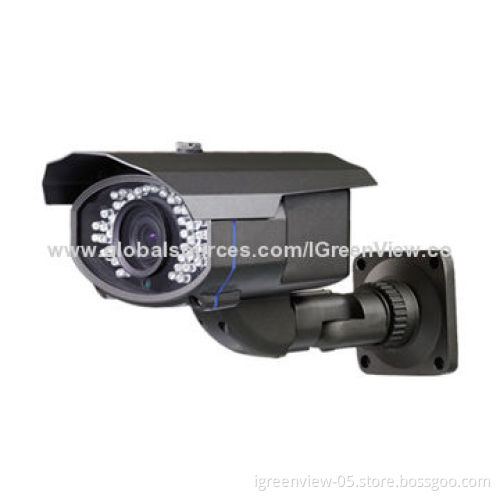 China Manufacturer Waterproof IR Bullet Camera, 1,200TVL for Security System